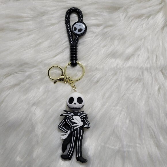 Nightmare Before Christmas Jack Skellington Keychain - Picture 1 of 5
